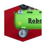 Belt Compressor 50L, Green Color – Image 5