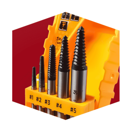 Jeu 5 Pcs Extracteurs De Vis
