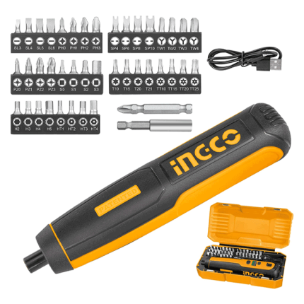 Visseuse Sans Fil A Batterie Li-Ion 4V 46Pcs