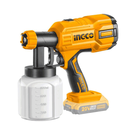 Pistolet À Peinture Sans Fil 20V