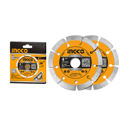 Jeu De 2 Disques Diamant 115Mm Ss