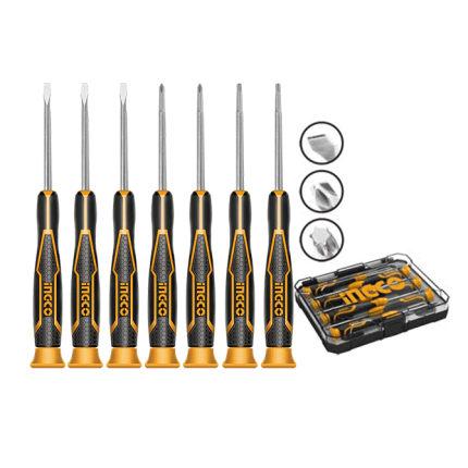 Set De 7 Tournevis A Precision