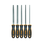 Set De 5 Limes En Acier 200Mm