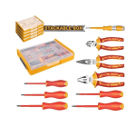 Jeu D'Outils À Main Isolés 9Pcs