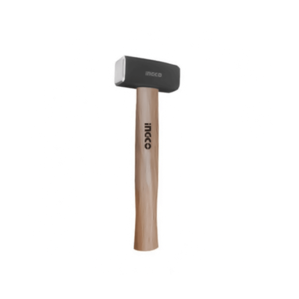 Massette 1Kg Poignée En Bois Dur Ss
