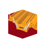 Boîte A Outils Taille:495X200X290Mm 3 Etages – Image 5