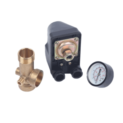 Manome+Pressosta Grise+Rac 5 V