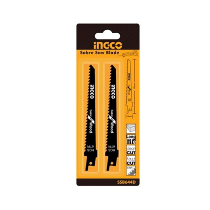 2 Lames Scie Sabre Pour Bois - 150Mm*19Mm*1