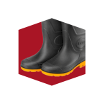 Bottes Pvc Noires Taille45 – Image 2