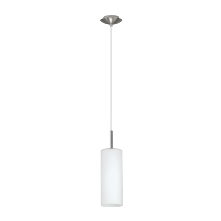 Hl/1 Nickel-Matt/White 'Troy 3'