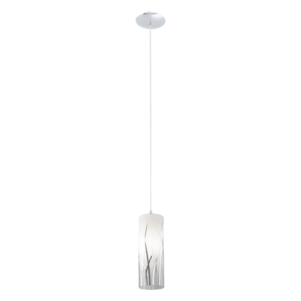 Hl/1 Chrome/White W.Decor Chrome'Rivato'