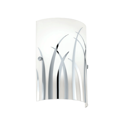 Wl/1 White W.Decor Chrome 'Rivato'