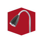 Tl/1 Gu10-Led Anthracite/Chrome 'Fox' – Image 4