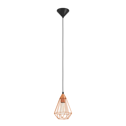 Hl/1 E27 Ø175 Copper Coloured'Tarbes'