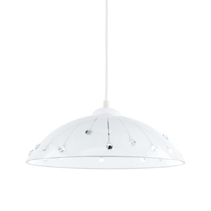 Hl/1 White/White-Clear/Crystal'Vetro'