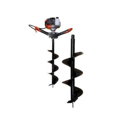 Tariere Thermique 52 Cm3 Avec Meches 100Mm Et 150Mm