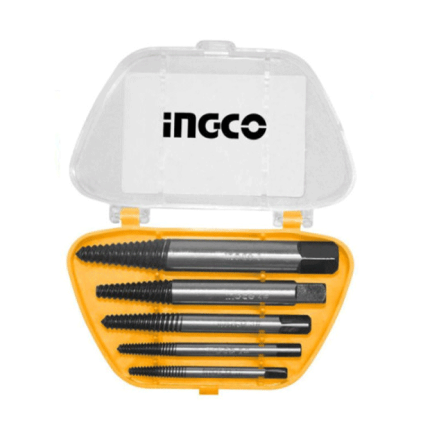 Kit D'Extracteurs De Vis Universal 5Pc Guide Des Forets Easy Out Vis Cassees