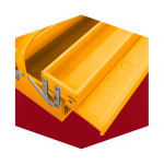 Boîte A Outils Taille:370X120X163Mm 2 Etages – Image 5