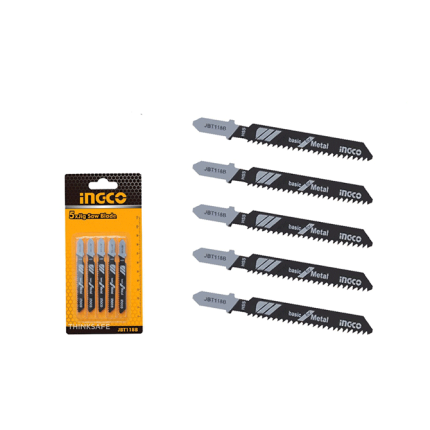 5Lames Scie Sauteuse (Metal/Bois/Alu) (Dents74Mm)