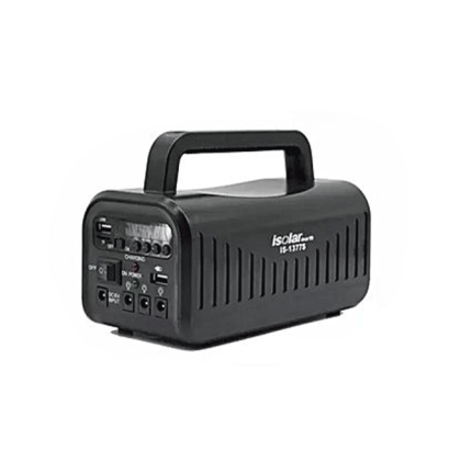 Is-1377S Kit Solaire Lampes Radio Usb-Mp3 Et Charge Telephone