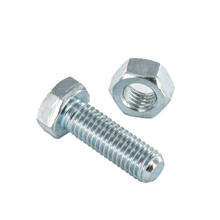 Boulon Avec Ecrou (Tete Hexagonale 6X25) Pour Rail En Inox