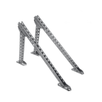 Rail Perfore En Acier Galvanise (41X41X1.5Mm²) Longueur De Rail 5,75 Metre