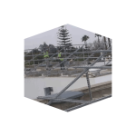 Rail Perfore En Acier Galvanise (41X41X1.5Mm²) Longueur De Rail 5,75 Metre – Image 4
