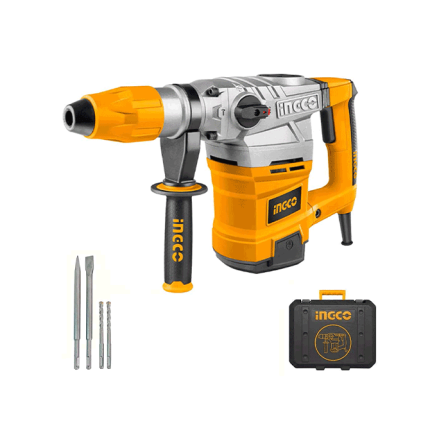 Marteau Perforateur Sds Max 1600W 38Mm + 4 Forêts