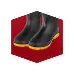 Bottes Pvc Noires Taille41 – Image 4