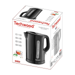Bouilloire Noire Techwood 1,7L – Image 2