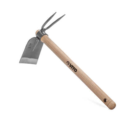 Serfouette Panne Et Fourche Avec Manche En Bois