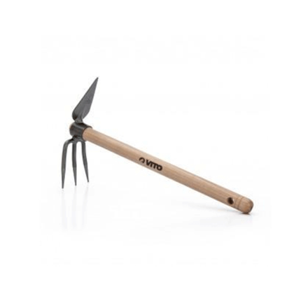 Serfouette Panne Et Fourche Avec Manche En Bois