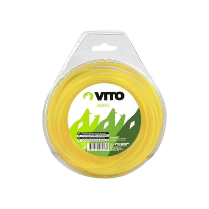 Fil Nylon 15Mts 2.4Mm Pour Débroussailleuse